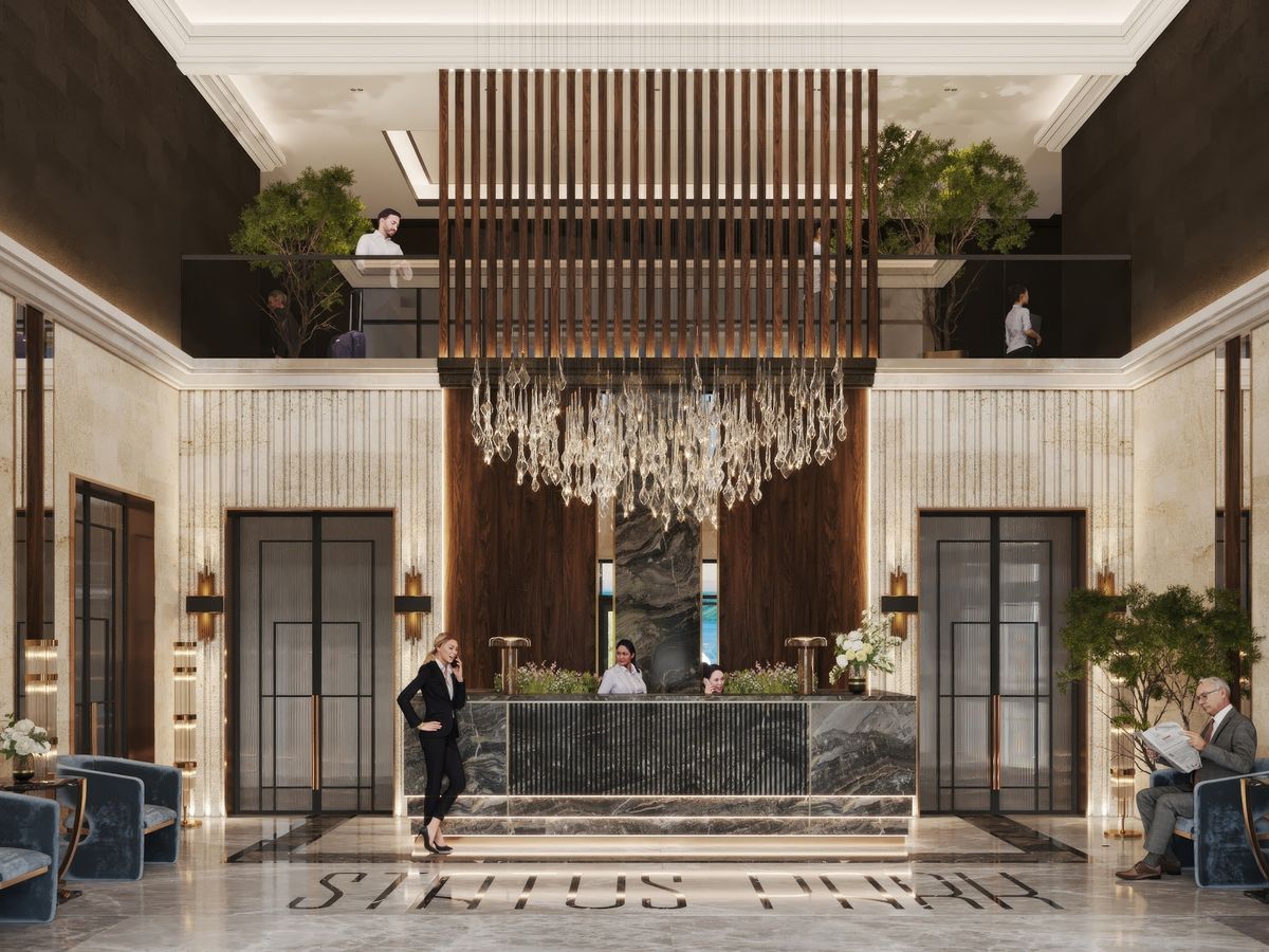 Современное лобби и консьерж-сервис