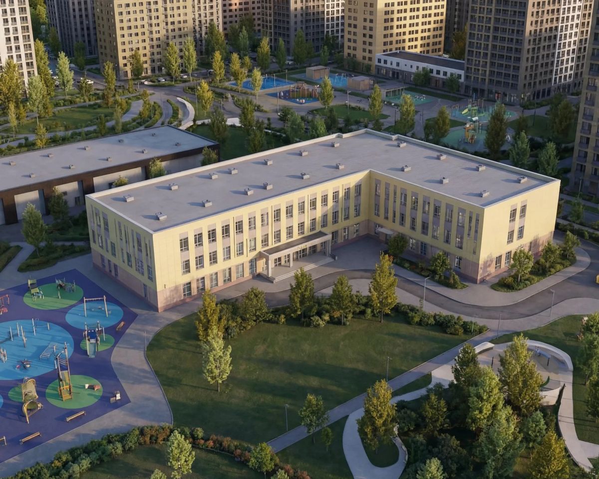 Школа и детский сад