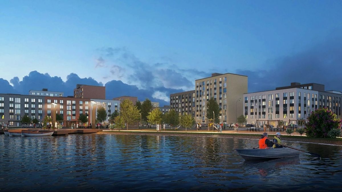 Парк и пруд