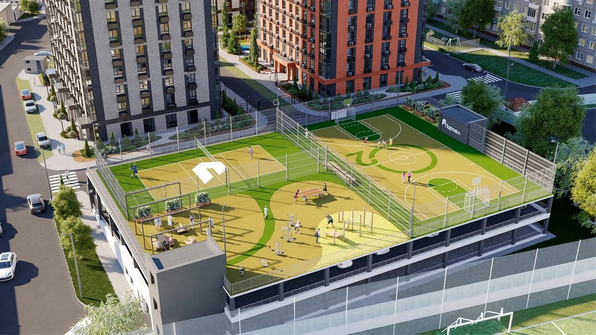 Площадки для спортивных игр