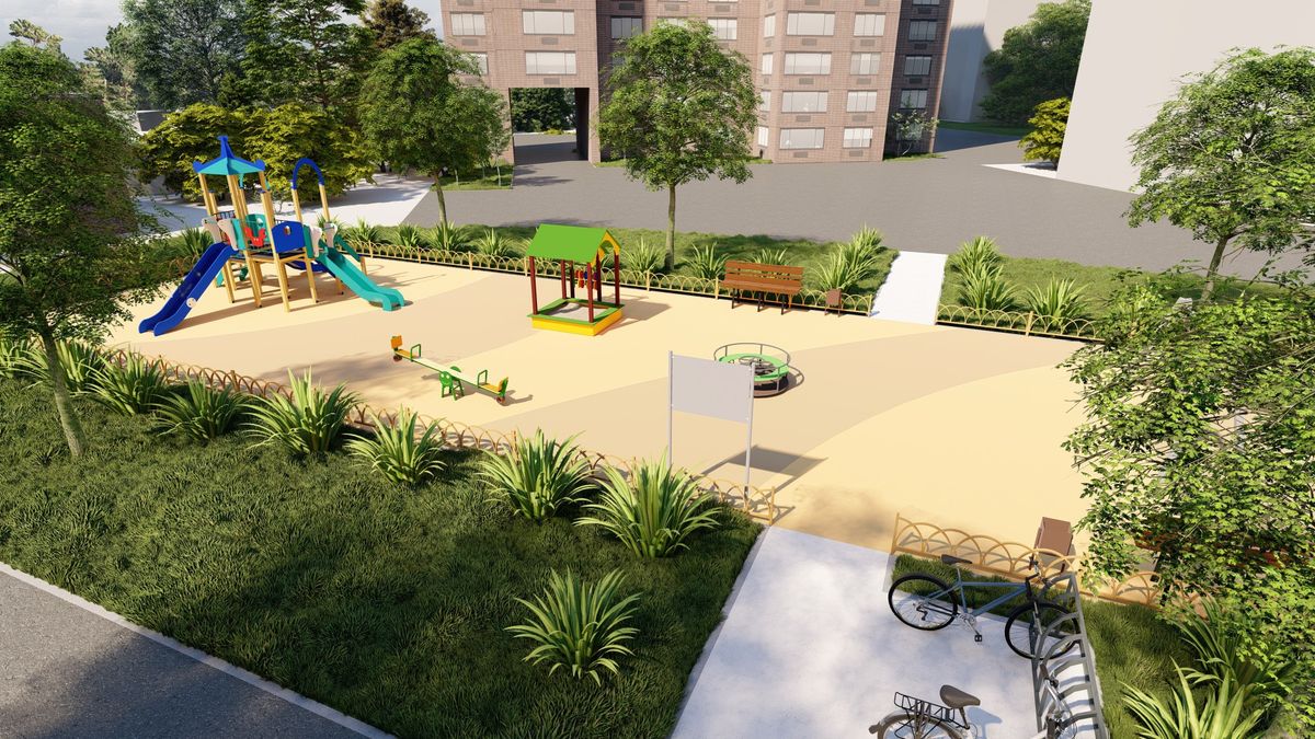 Детские и спортивные площадки