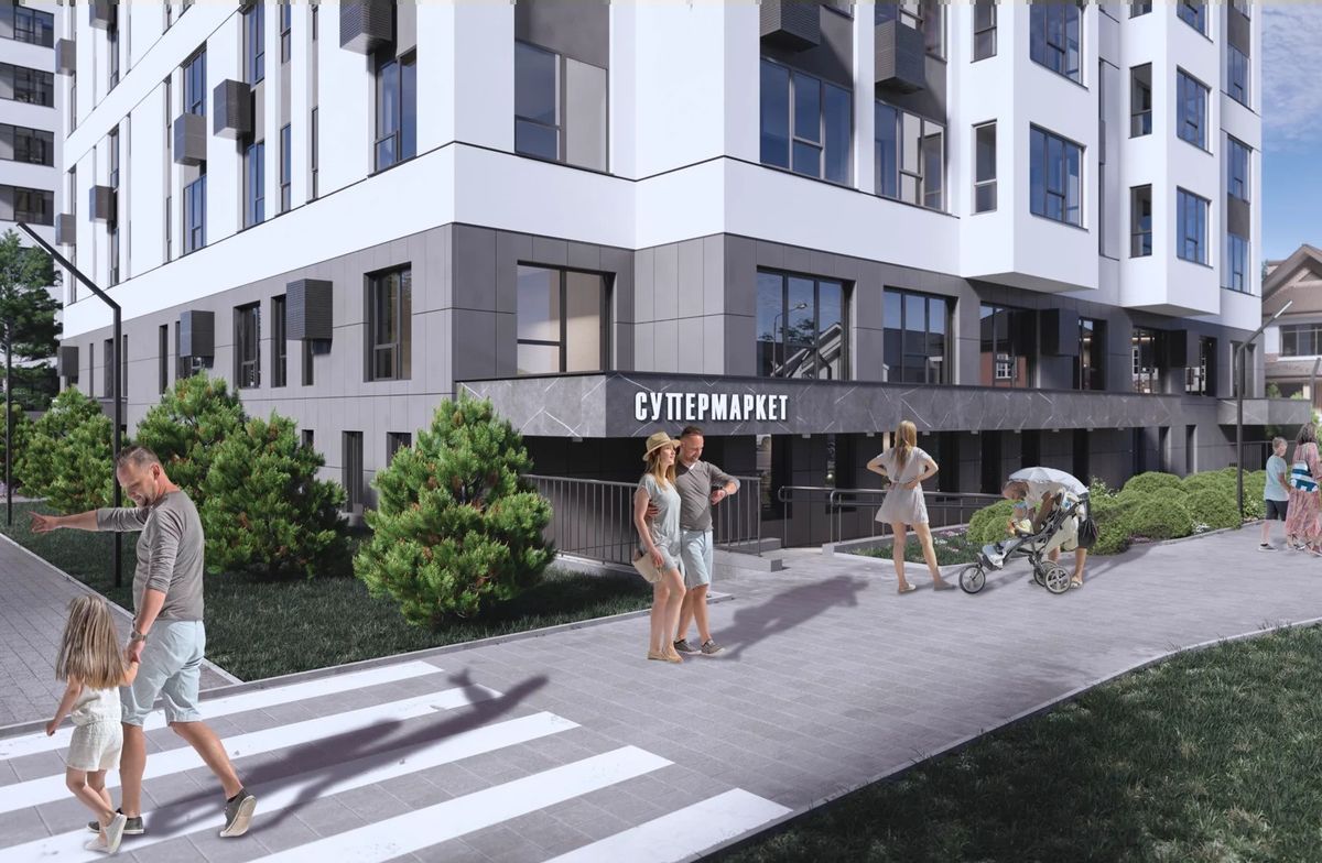 Инфраструктура в шаговой доступности