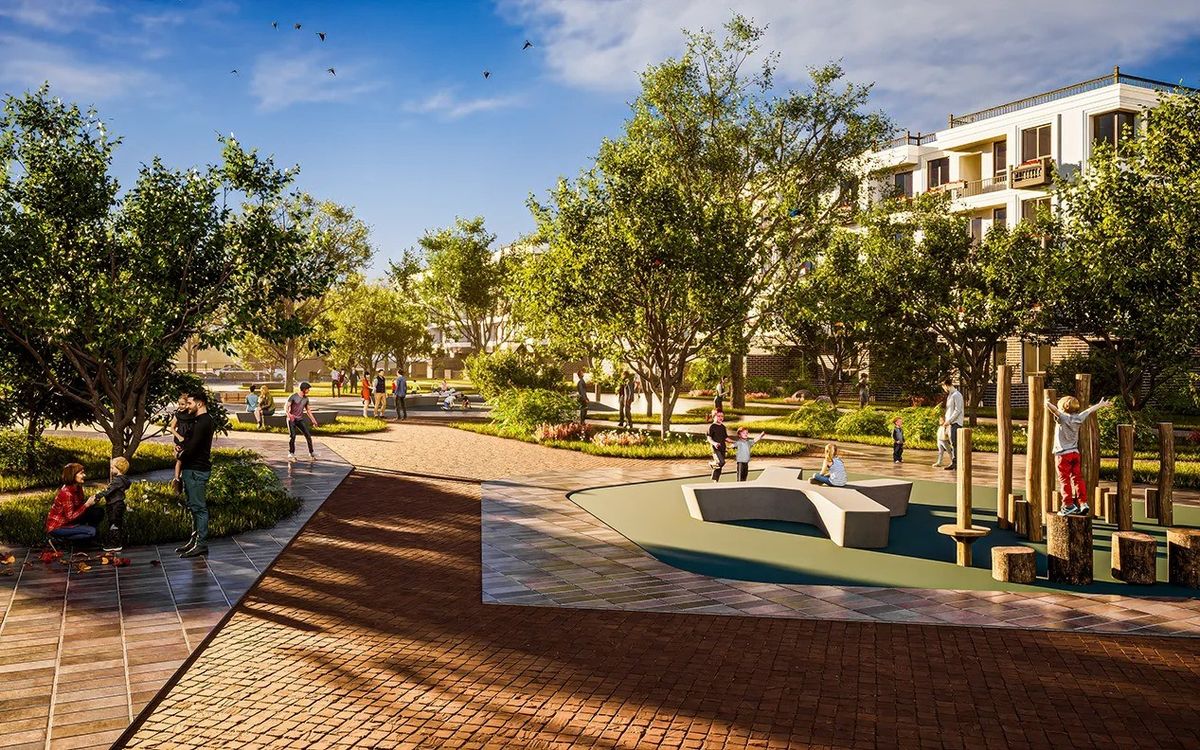 Детские и спортивные площадки