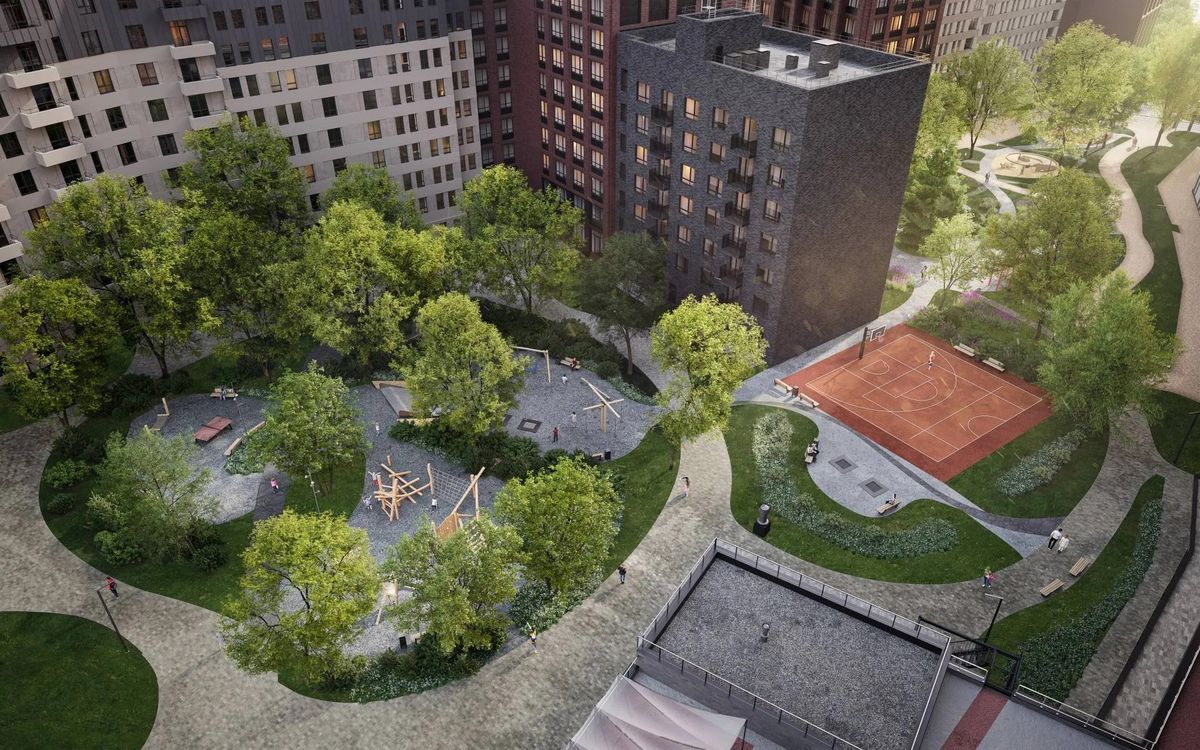 Детские и спортивные площадки