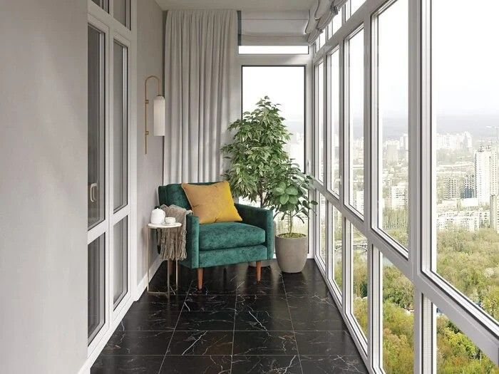 Остекленные лоджии