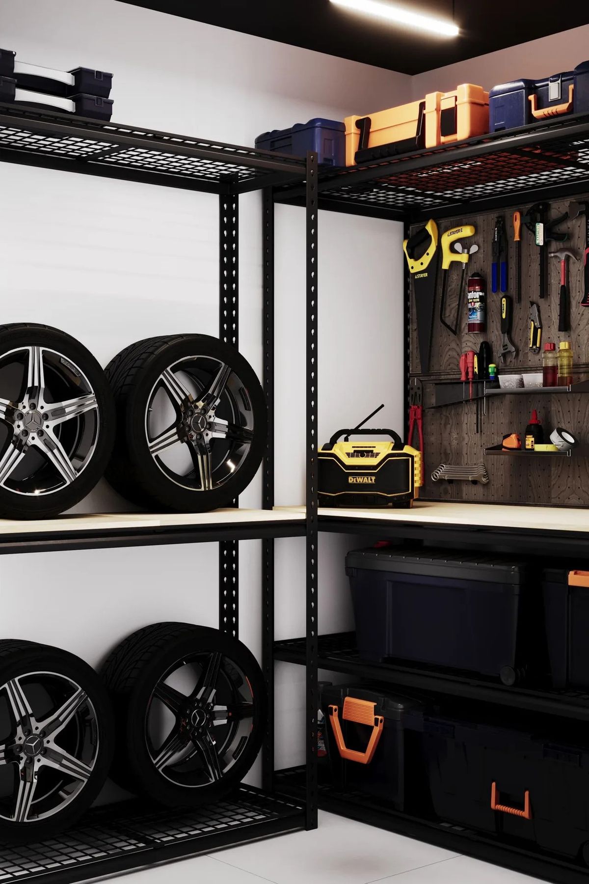 Кладовые на каждом этаже