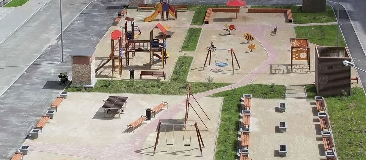 Детская и игровая площадка