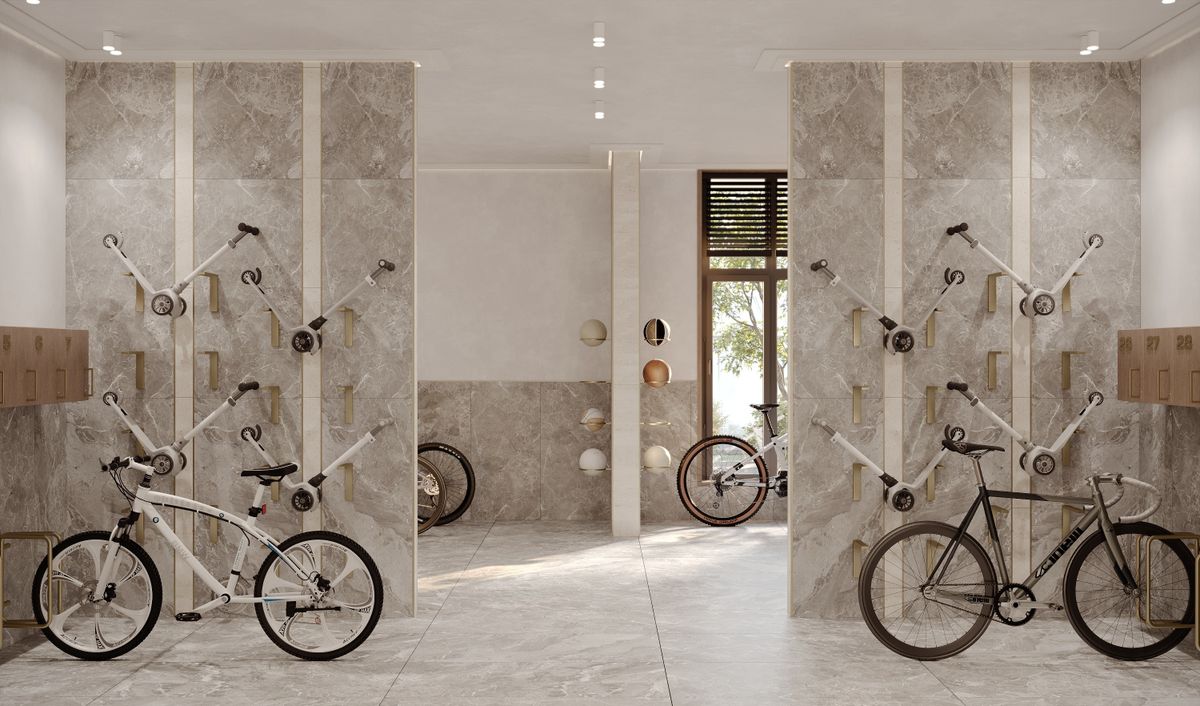 Велосипедная и колясочная