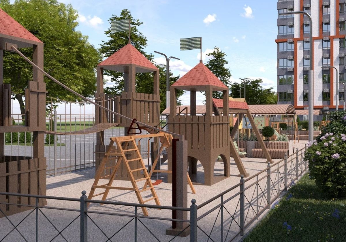 Детские и спортивные площадки