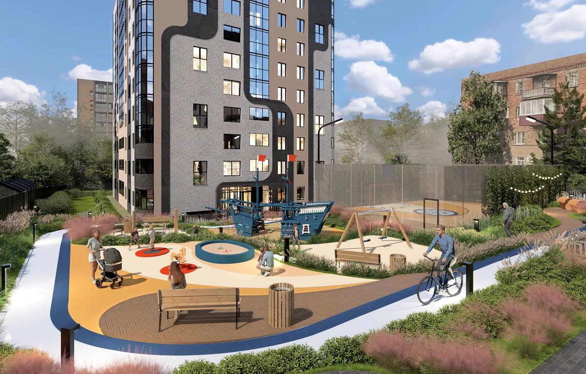 Двор без машин