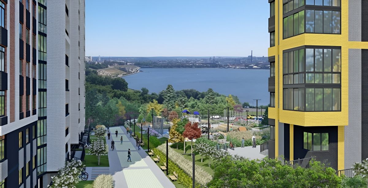 Квартиры с видом на пруд