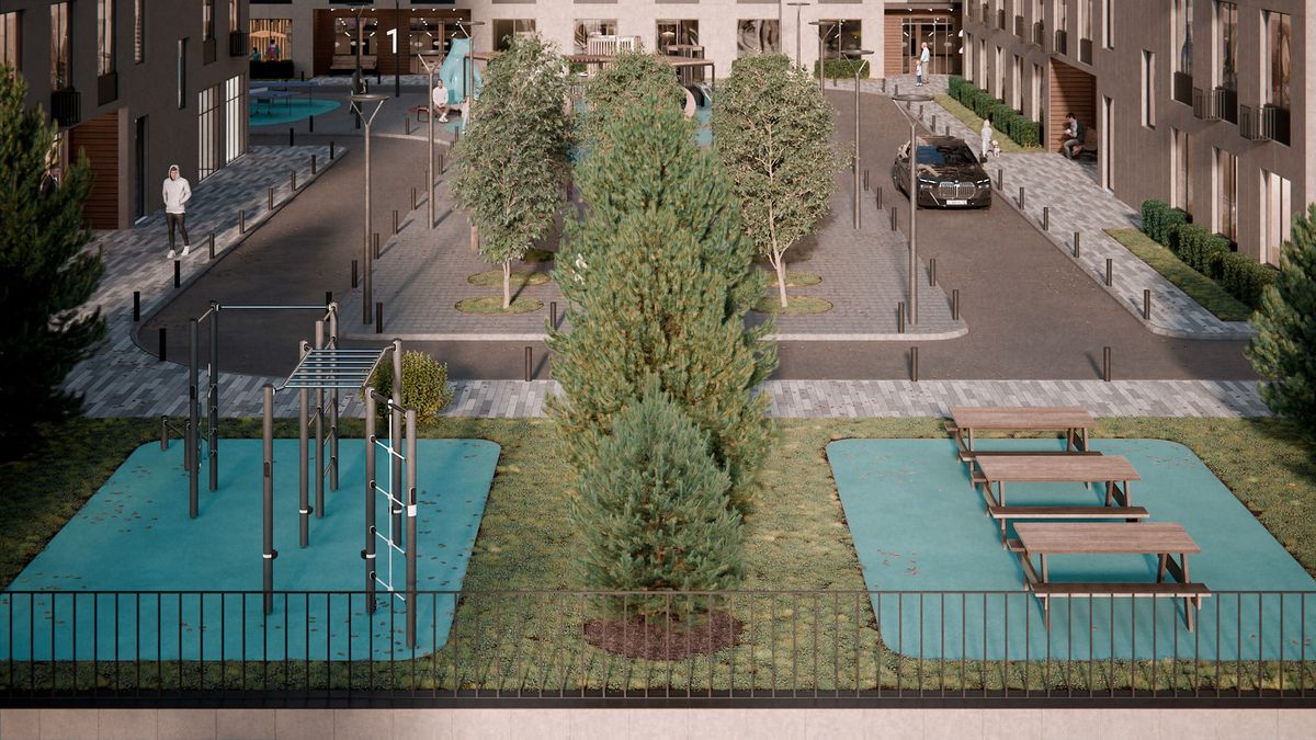 Спортивные площадки