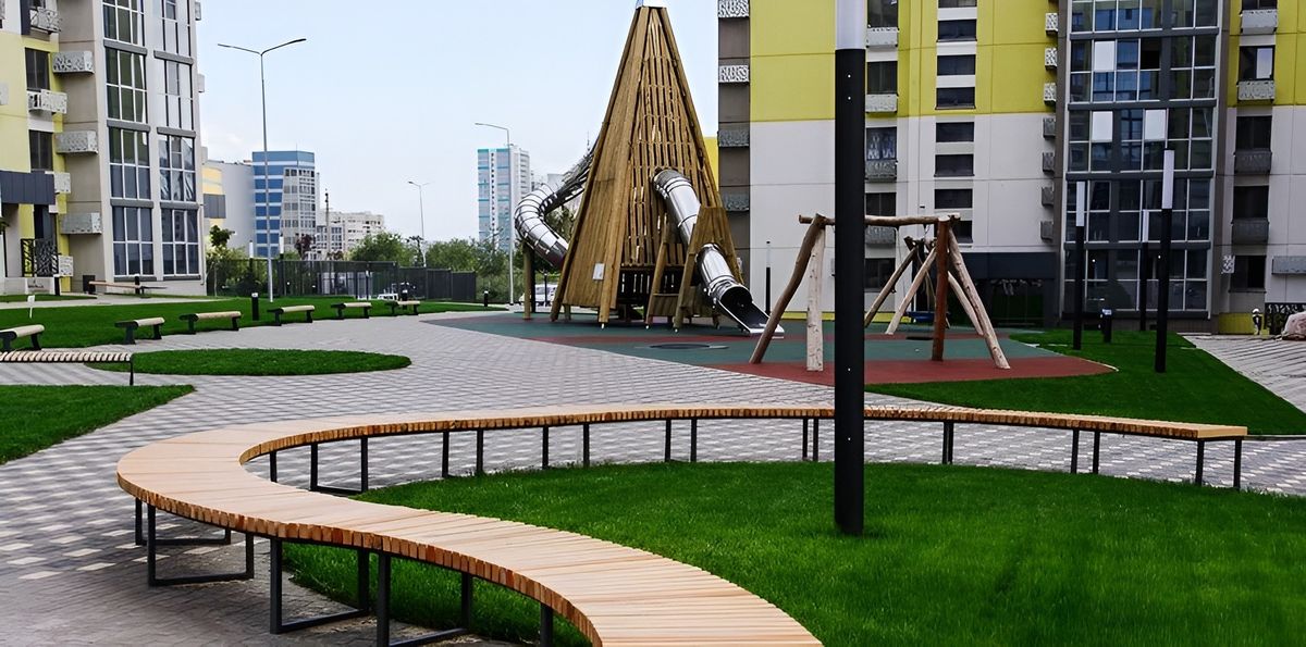Детские и спортивные площадки