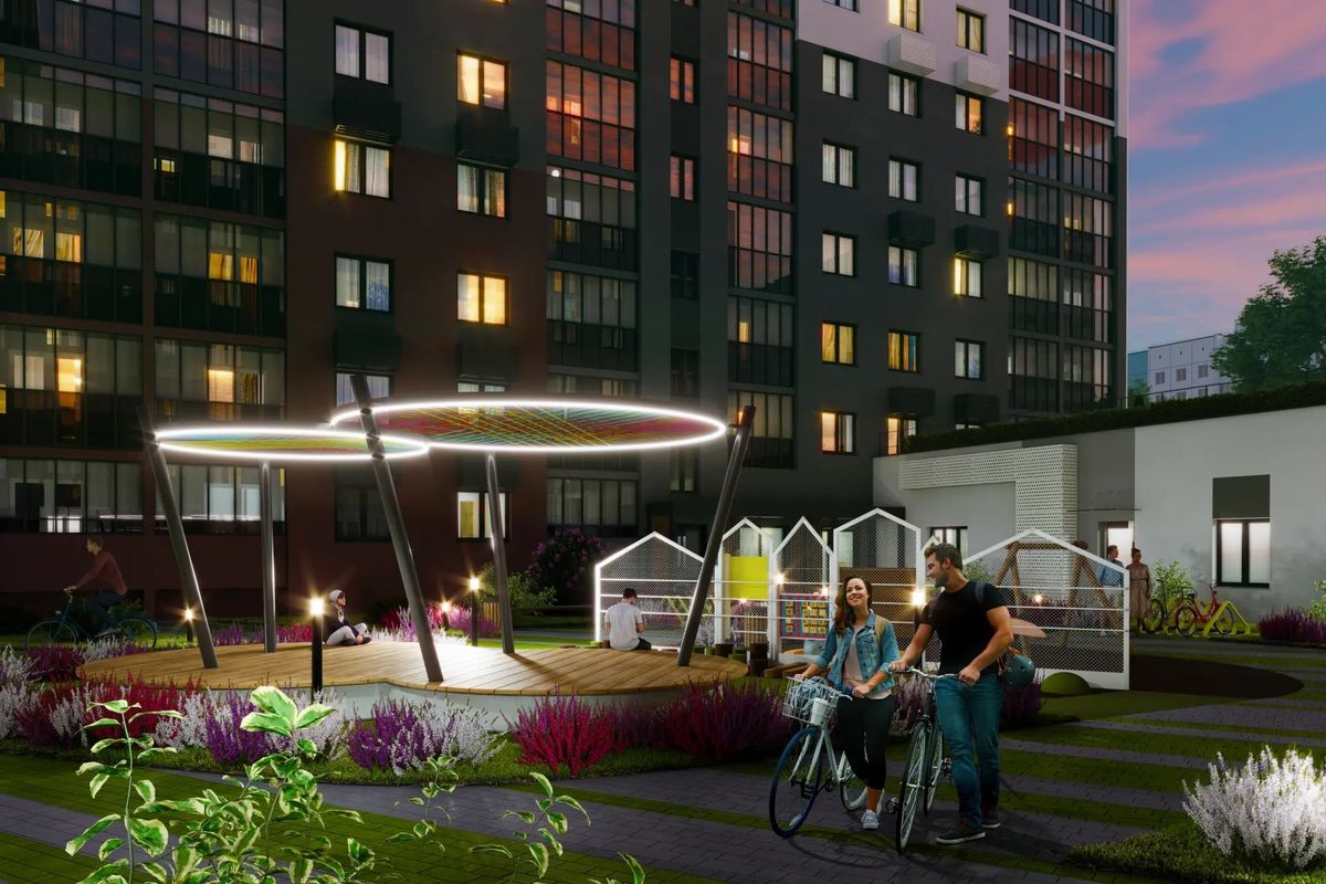 Светящиеся дворы