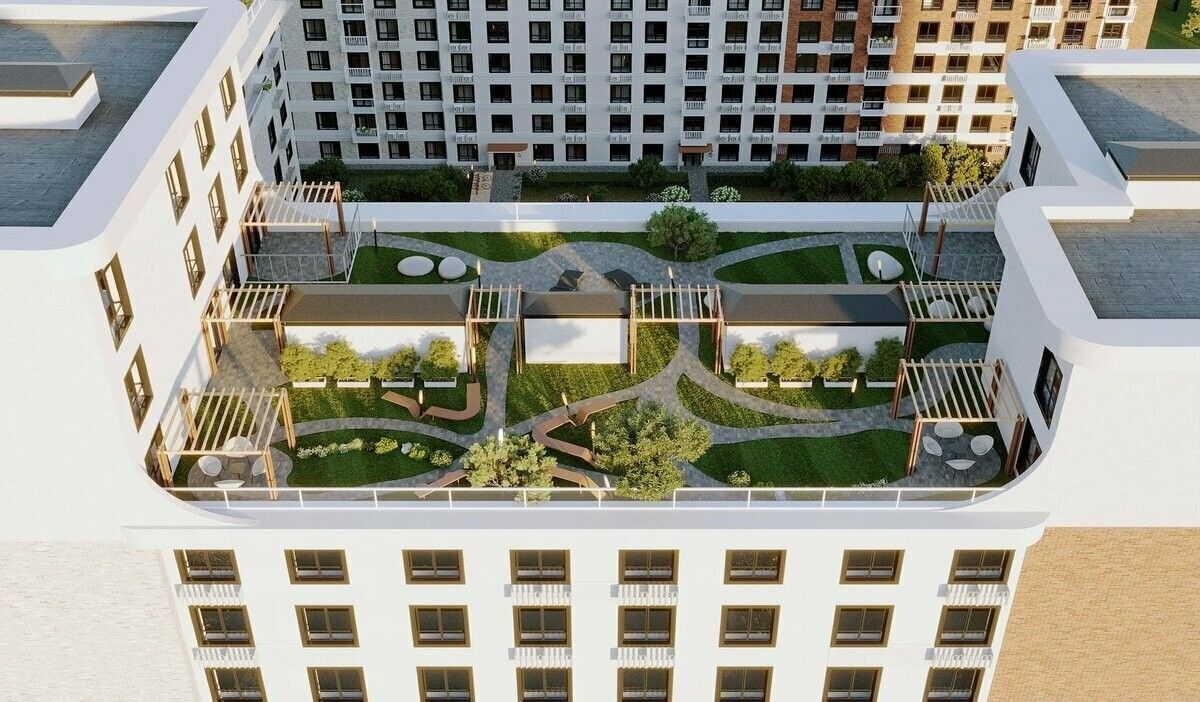 Лаунж-зоны на крыше