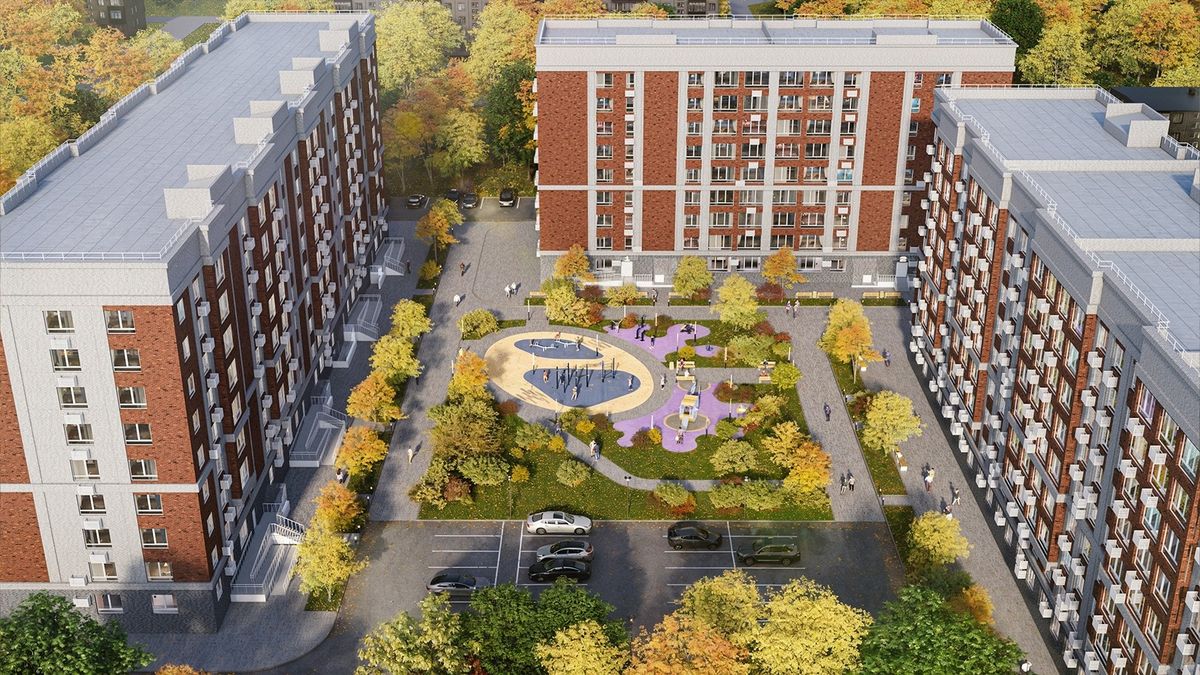 Просторный двор