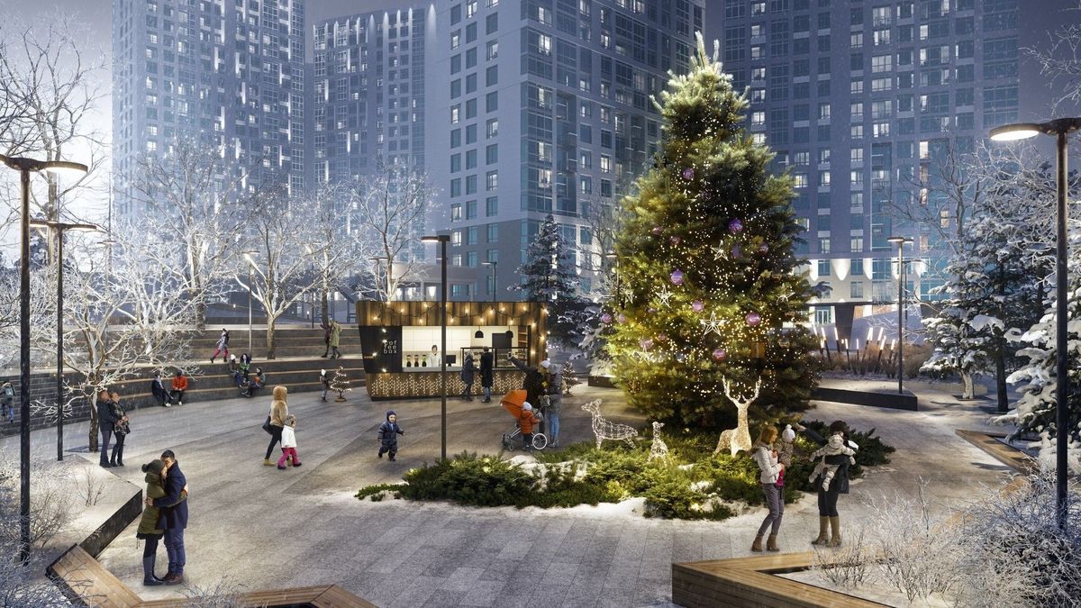 Центральная площадь «Облака»