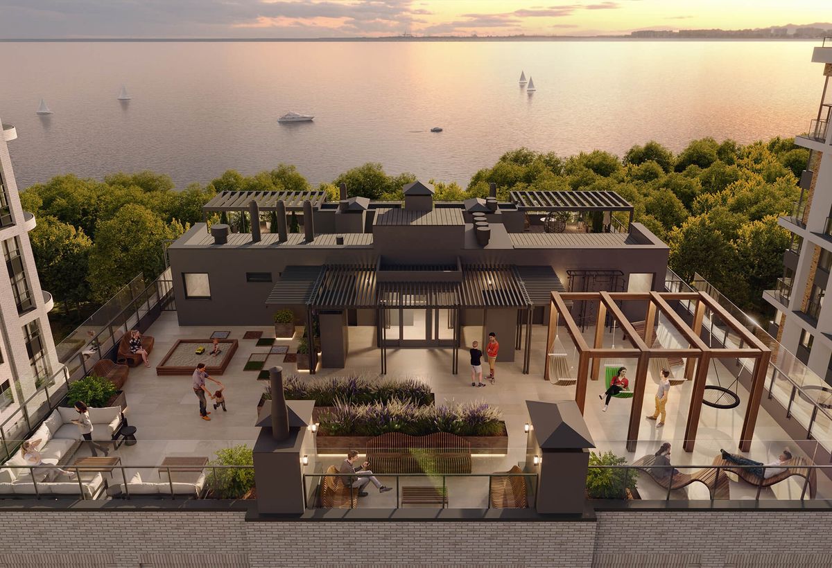 Пентхаусы с террасами