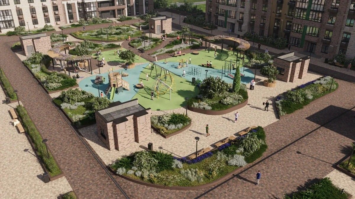 Двор без машин