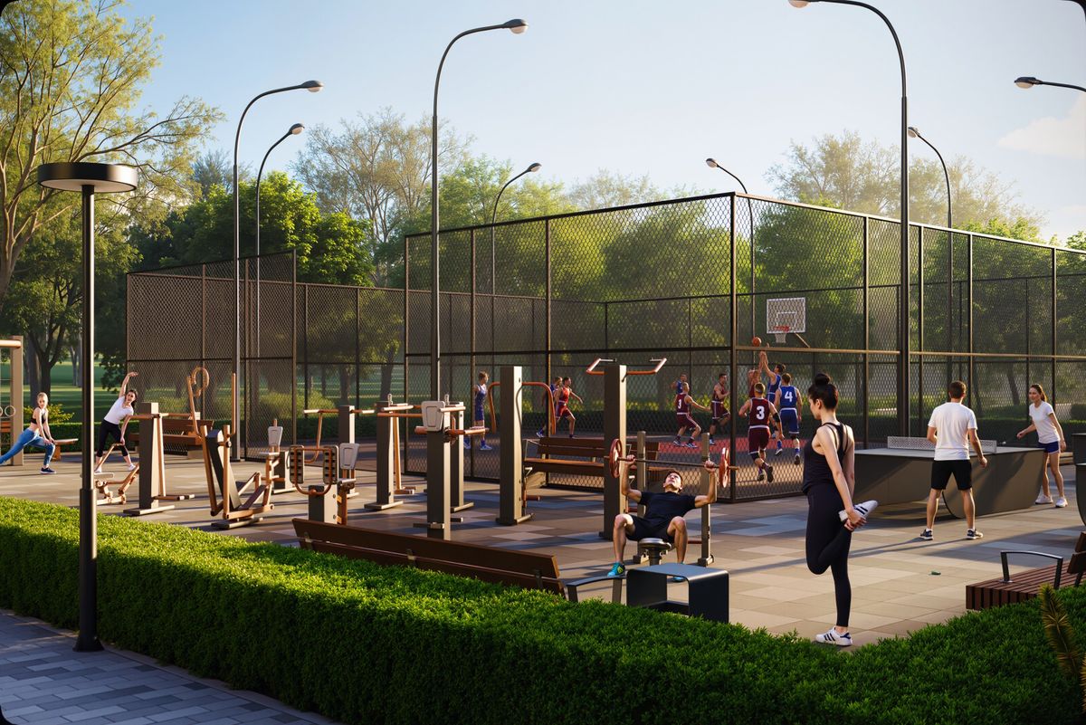 Спортивная зона