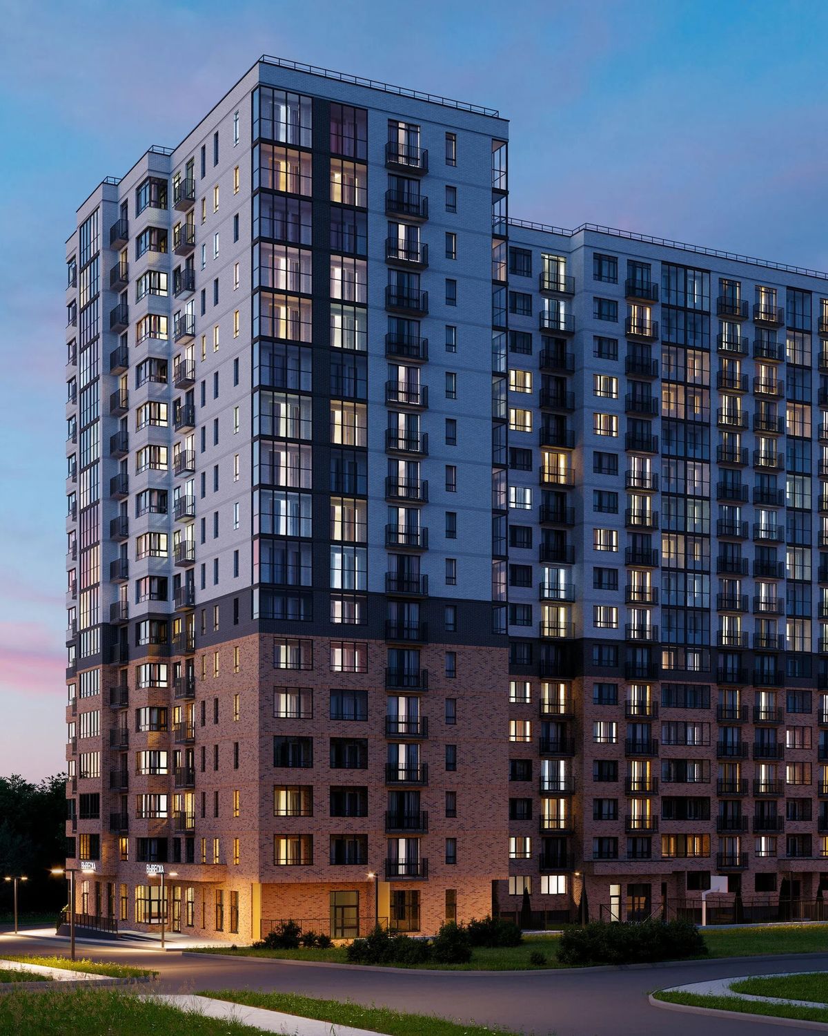 Витражное остекление фасадов