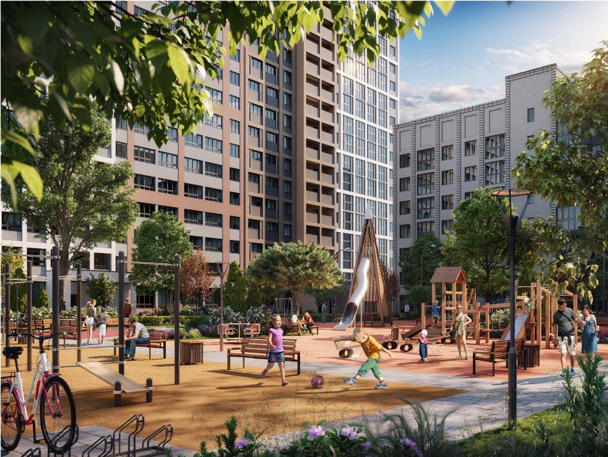 Детские и спортивные площадки