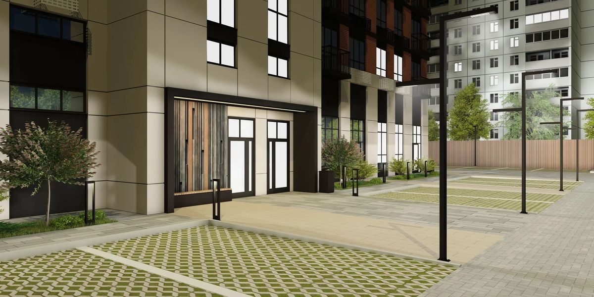 Вход в&nbsp;подъезд