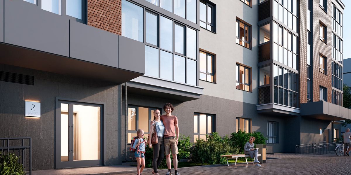 Вход в&nbsp;подъезд