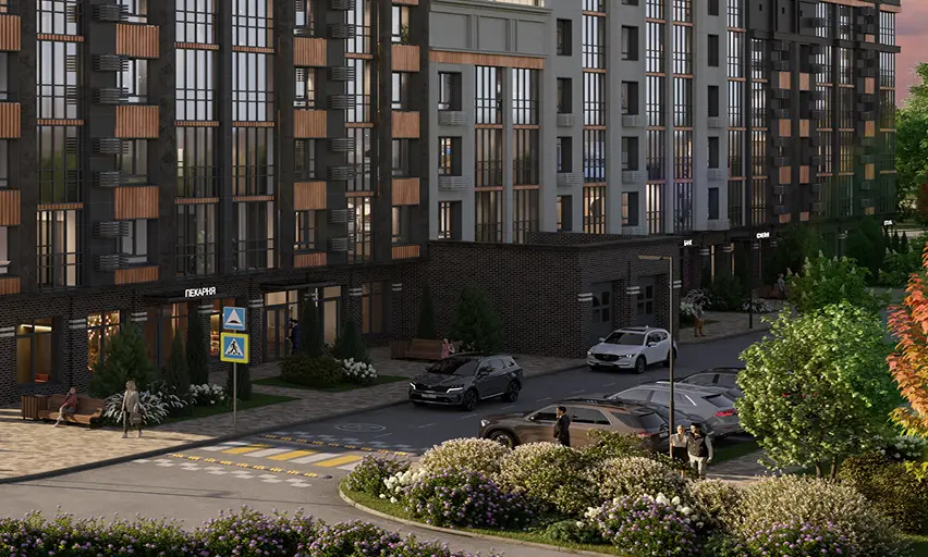 Вход в&nbsp;подъезд