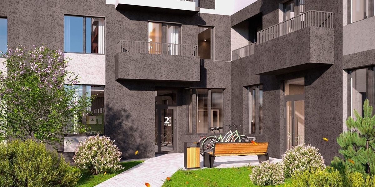 Вход в&nbsp;подъезд