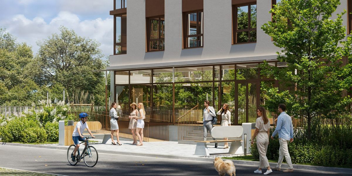 Вход в&nbsp;подъезд