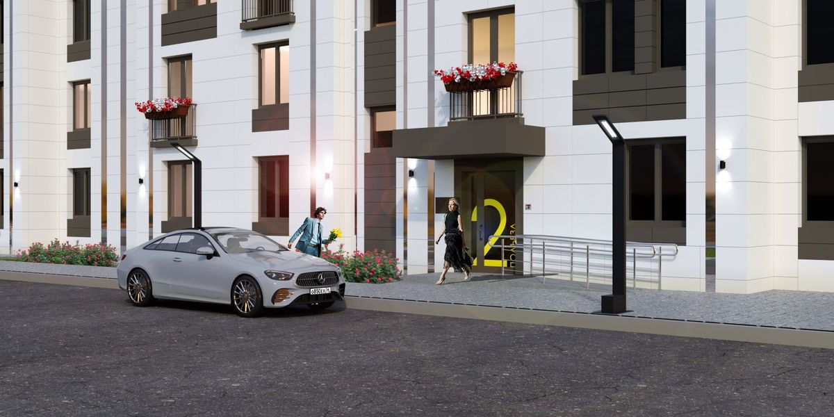 Вход в&nbsp;подъезд