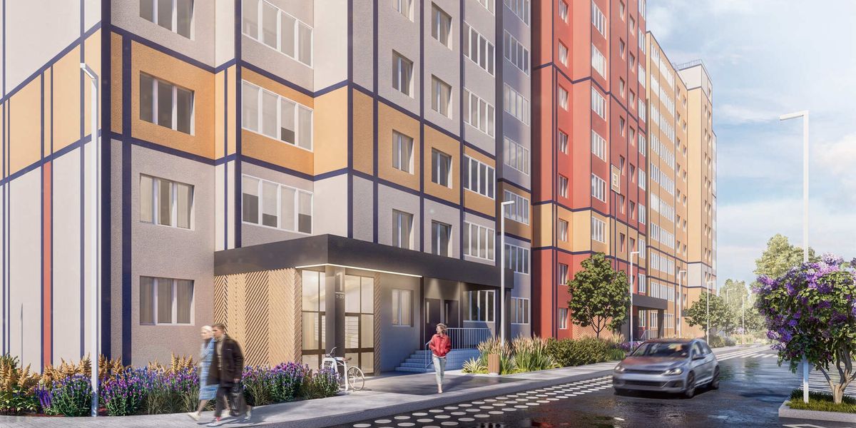 Вход в&nbsp;подъезд