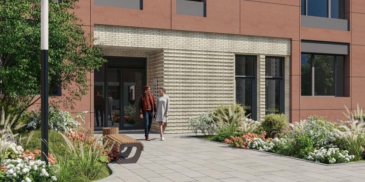 Вход в&nbsp;подъезд