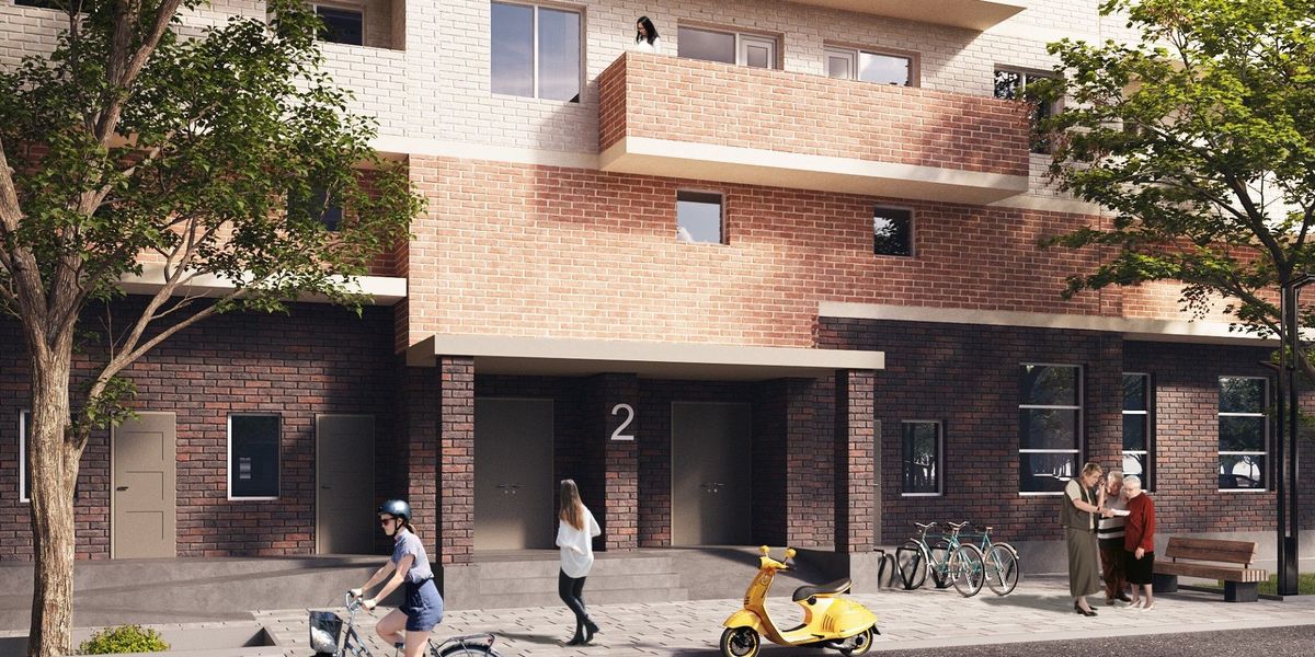 Вход в&nbsp;подъезд