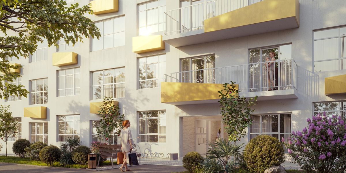 Вход в&nbsp;подъезд