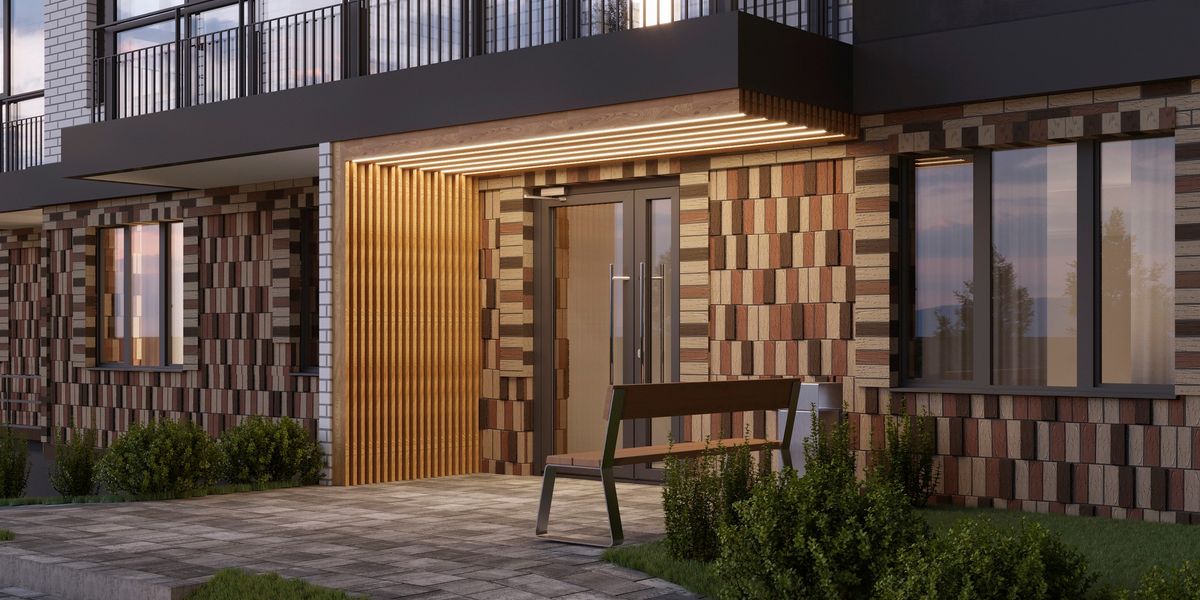 Вход в&nbsp;подъезд