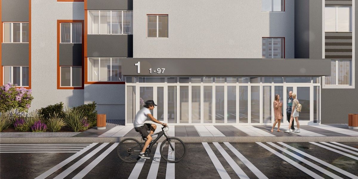 Вход в&nbsp;подъезд