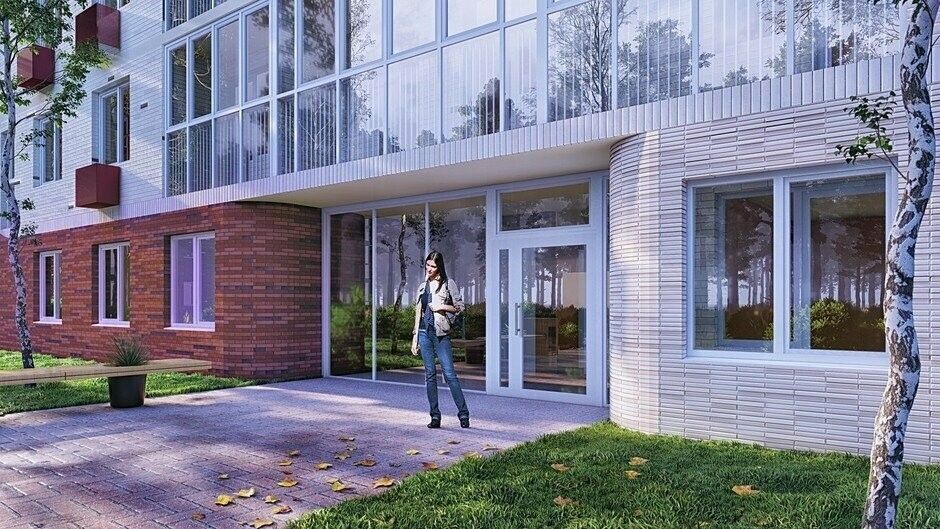 Вход в&nbsp;подъезд