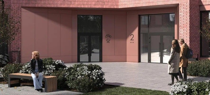 Вход в&nbsp;подъезд