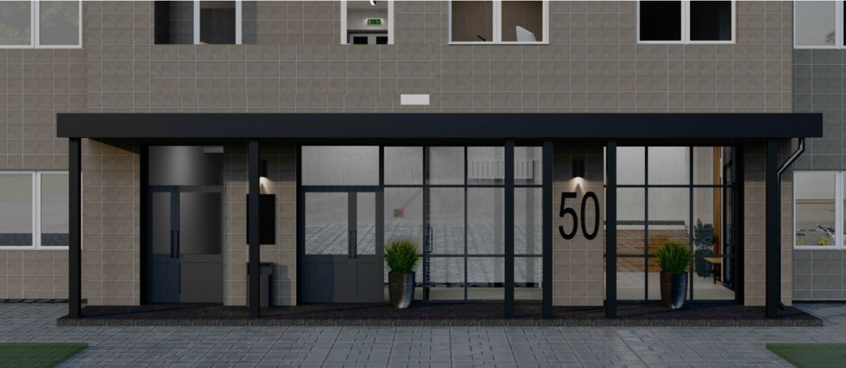 Вход в&nbsp;подъезд