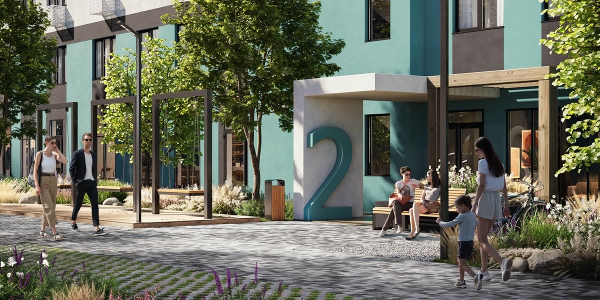 Вход в&nbsp;подъезд