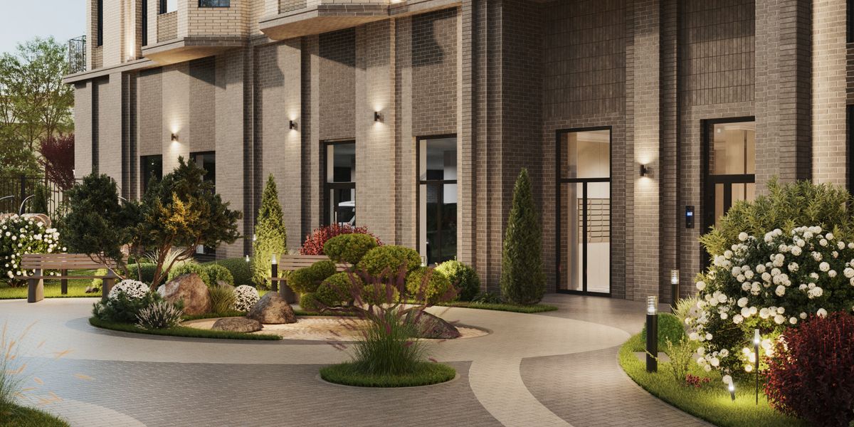 Вход в&nbsp;подъезд