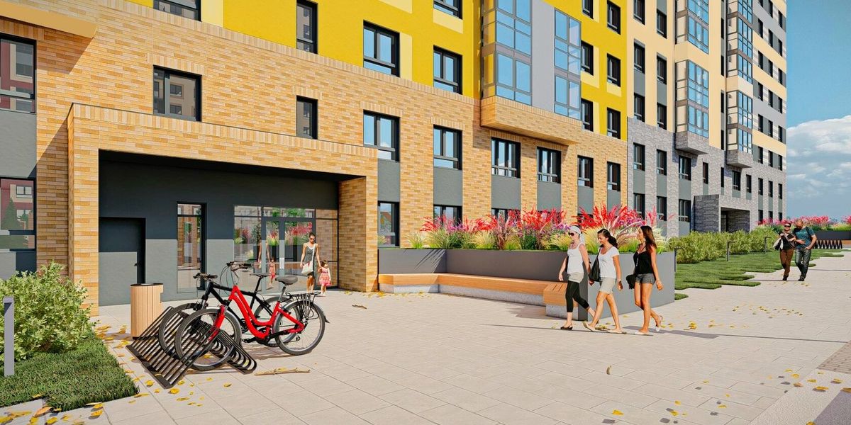 Вход в&nbsp;подъезд