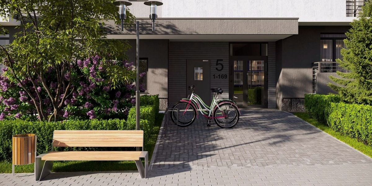 Вход в&nbsp;подъезд