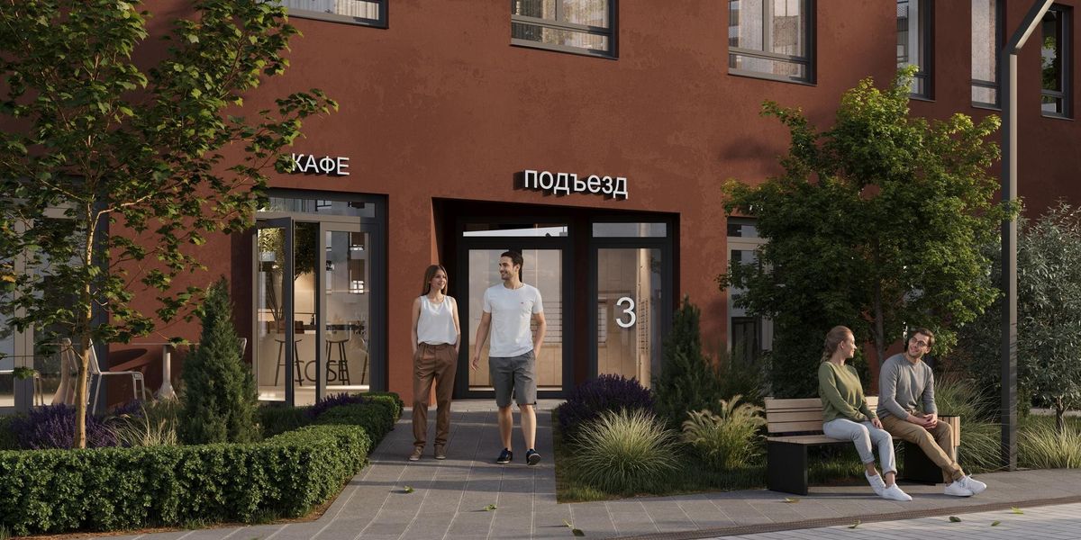 Вход в&nbsp;подъезд