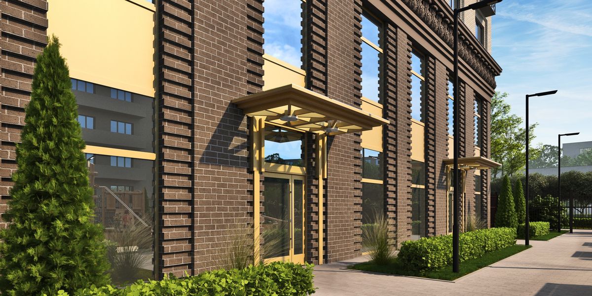 Вход в&nbsp;подъезд