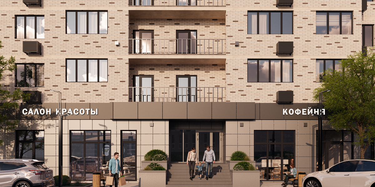 Вход в&nbsp;подъезд