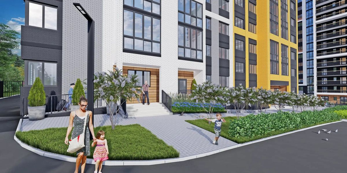 Вход в&nbsp;подъезд