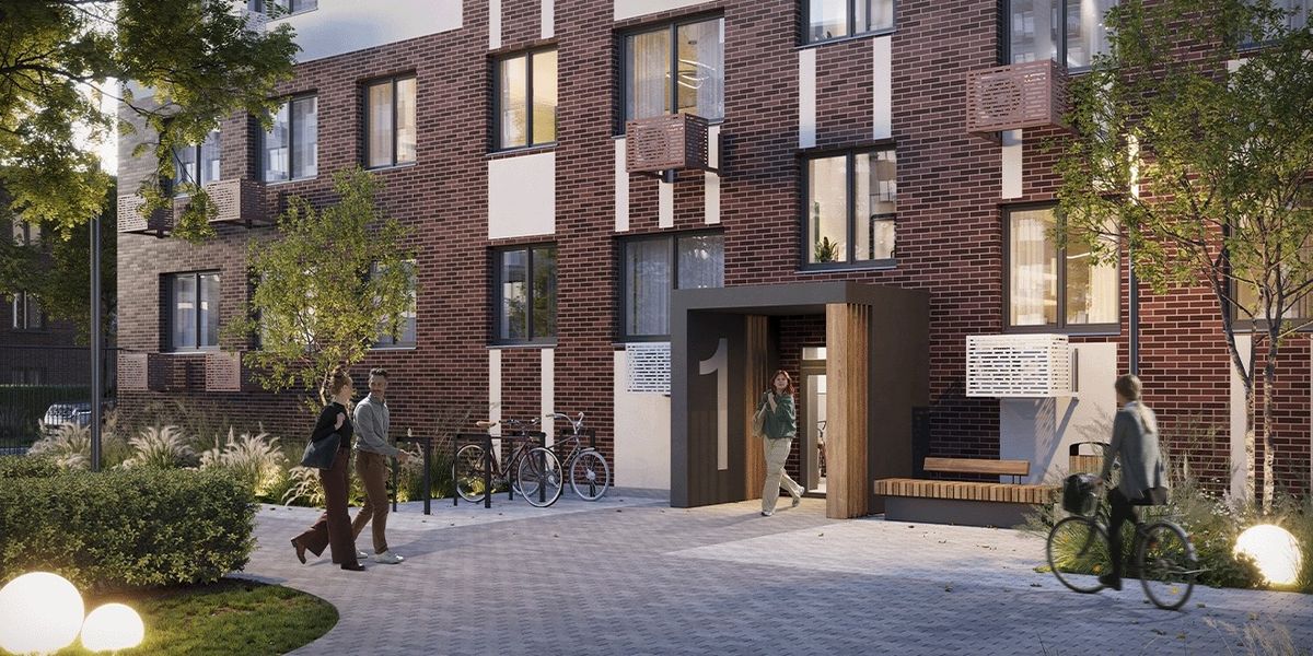 Вход в&nbsp;подъезд